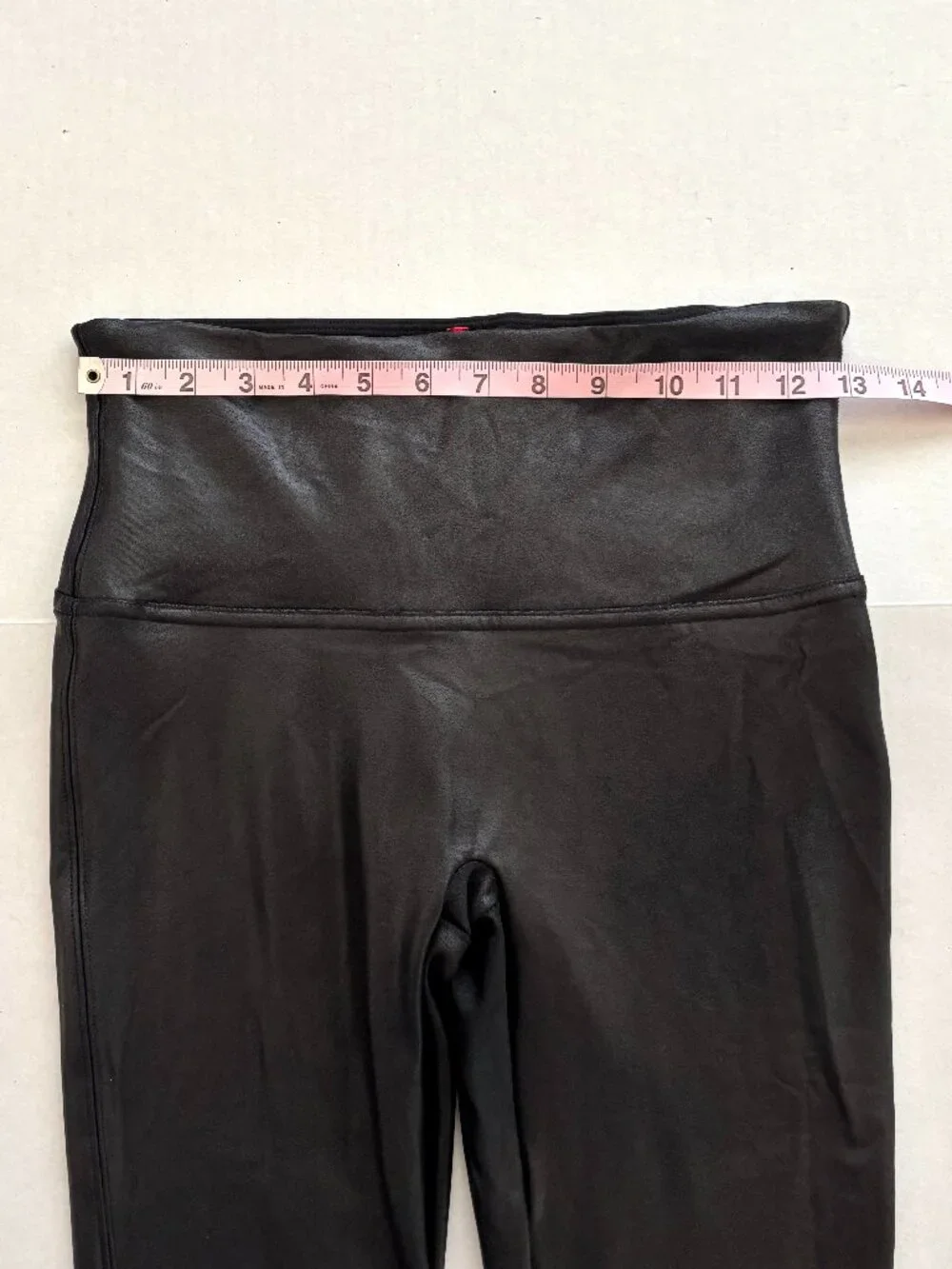 SPANXshape® Faux Leather Leggings Size Large